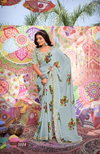Radhey By Stavan Waightless Embroidery Work Saree Wholesale In India
